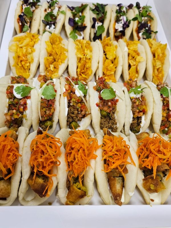 Veg Samousa Sandwich ساندويتش سمبوسة  الخضار